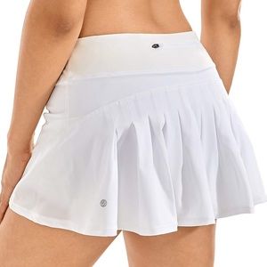 White Tennis Skirt